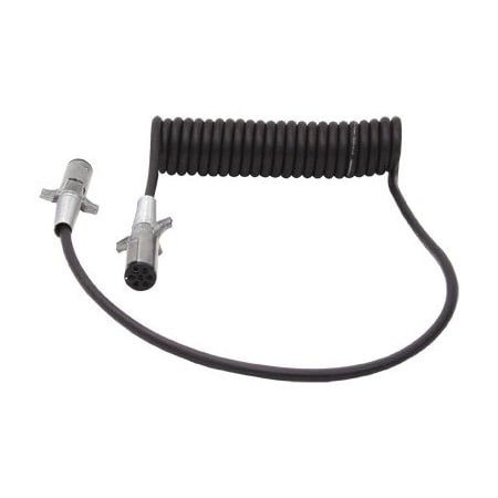 Tectran Powercoil - Black - 15 Ft-1-12 1-48 Lds -6/14-1/12 37263